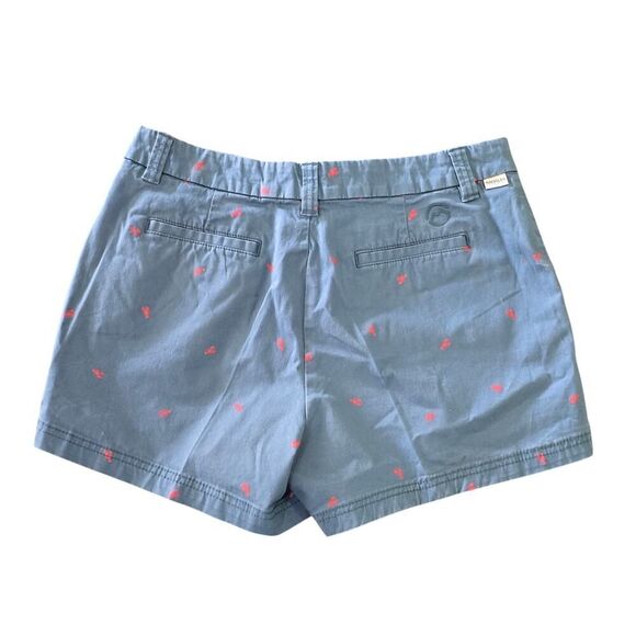 Magellan Happy Camper Lobster Print Shorts Women’s Size 8 Coastal Summer Preppy - Picture 3 of 10